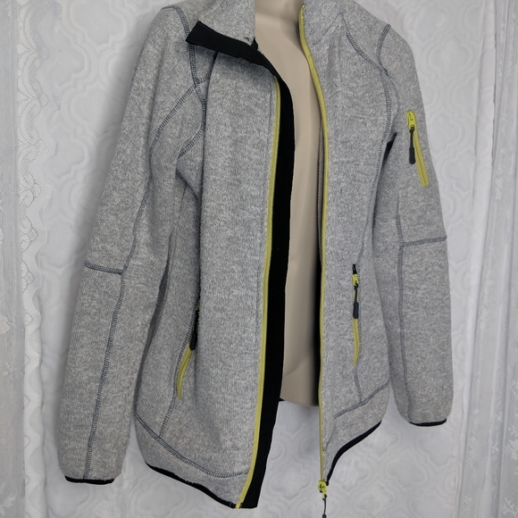 KARISSA & ME Fleece Sweater Full Zip Jacket Sz S - Picture 5 of 8